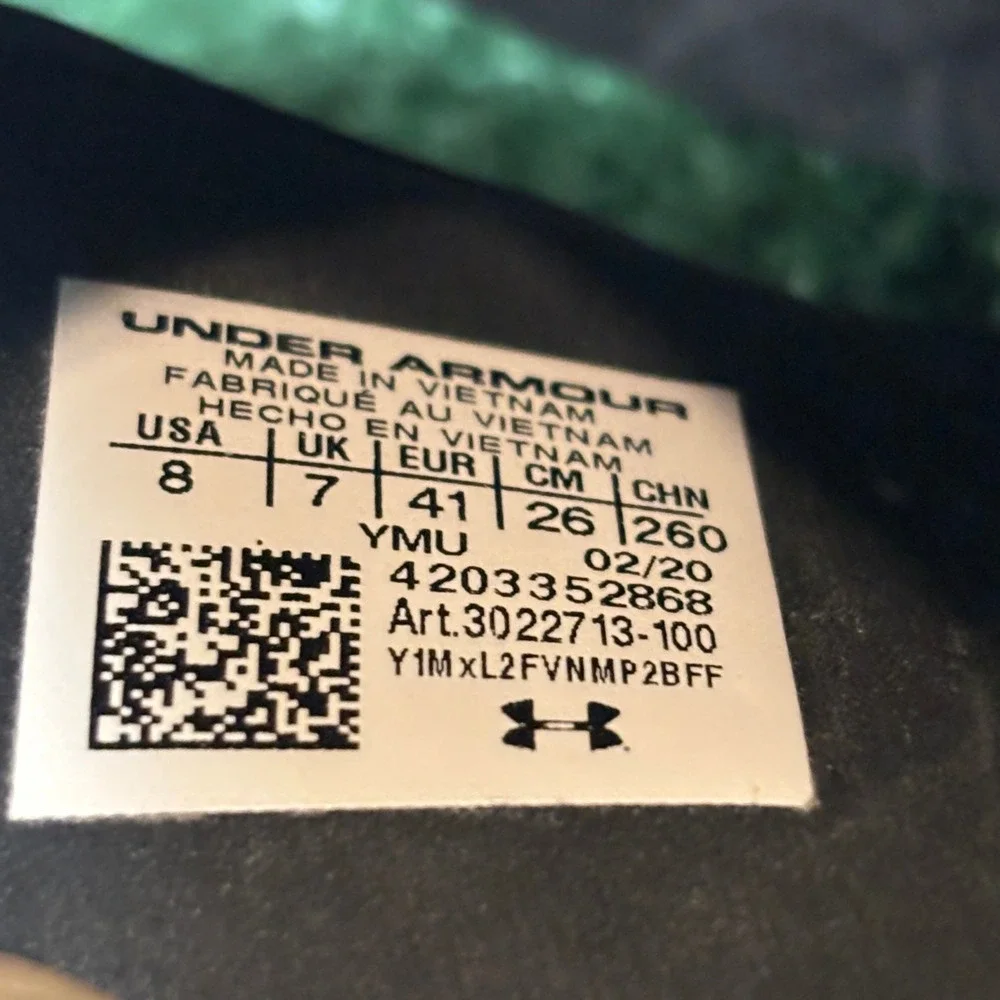 Under Armour Mercenary XI Performance 4D Foam Athletic Slide Sandal White Mens 8
